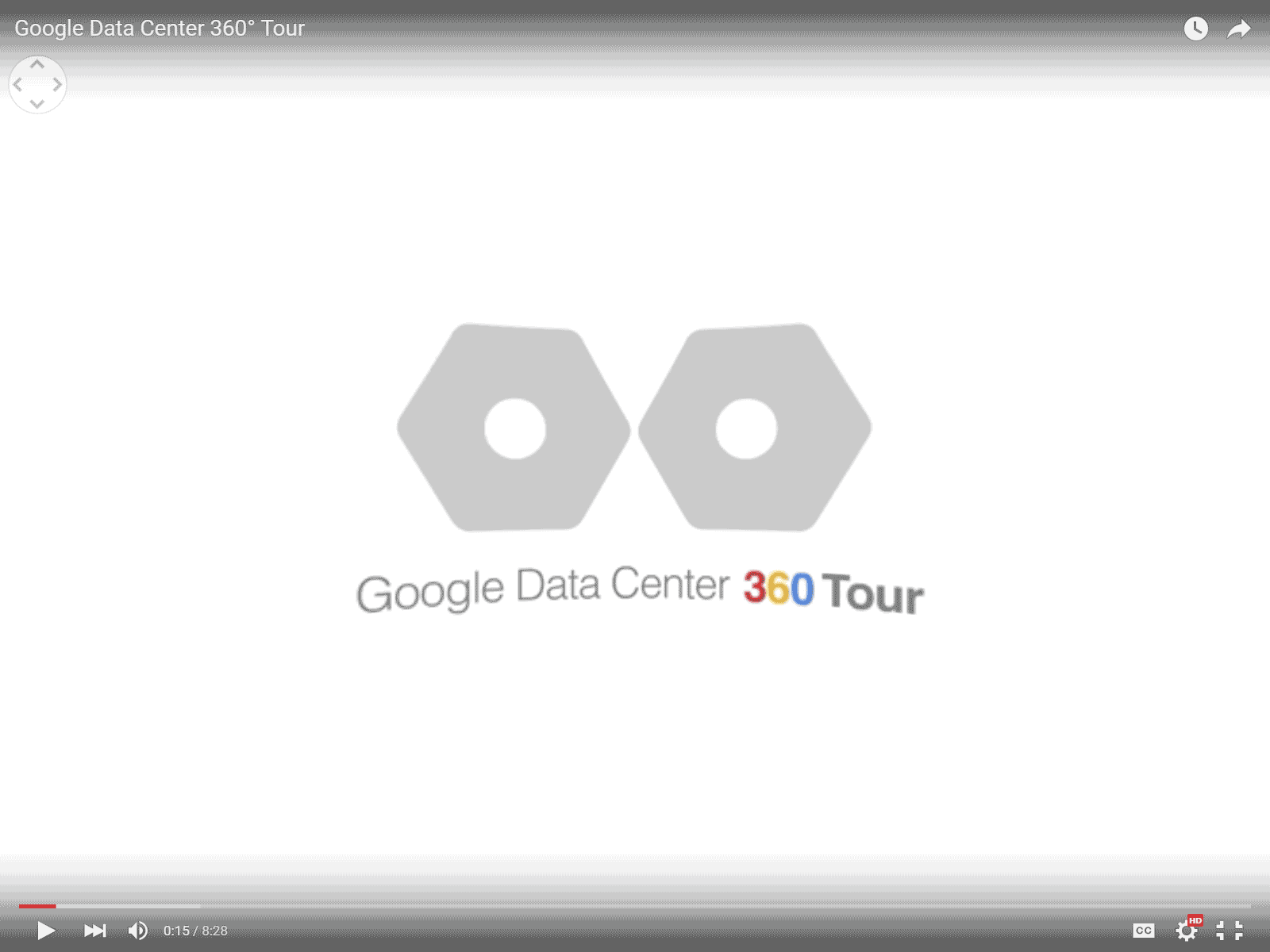 Google 360° Data Center Tour