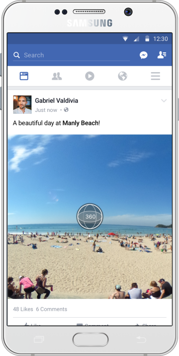 facebook 360 degree photos